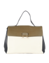 Tricolor Satchel, front view